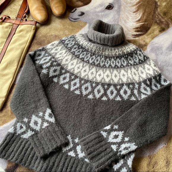 Sweet Paraphrase mohair blend turtleneck sweater - Picture 6 of 11